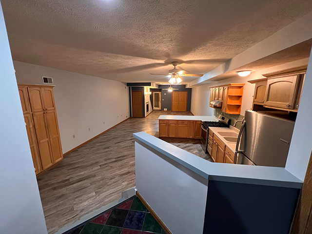 Open Concept Kitchen, Dining Area, and Living Room