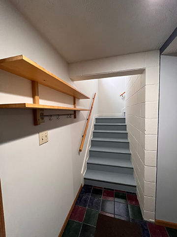 Entry Level Stairs to second Floor